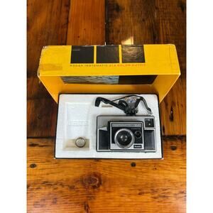 Vintage In Box Kodiak Instamax 314 Film Camera and manual